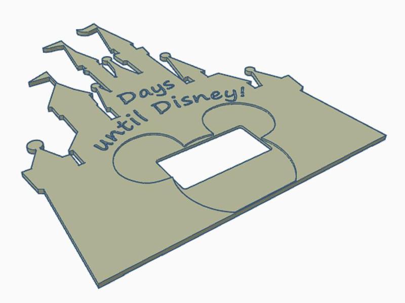 Disney Countdown Castle Remix