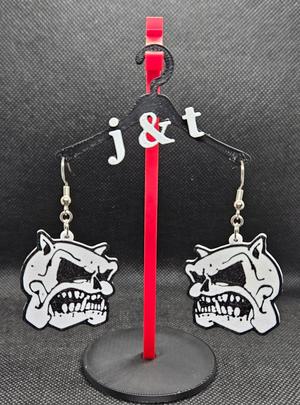 Devil....ish Skull earrings