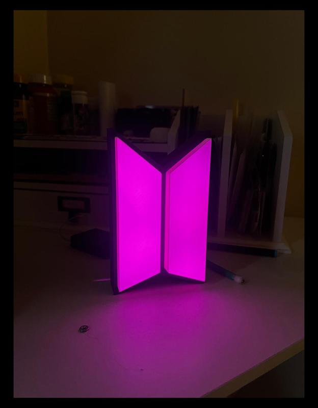 LED Sign - BTS Logo