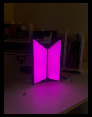 LED Sign - BTS Logo