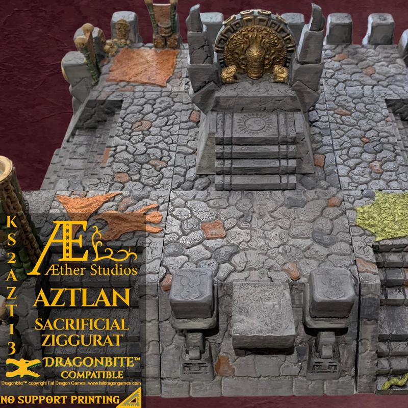 KS2AZT13 - Aztlan Sacrificial Ziggurat