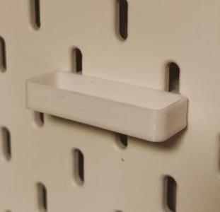 ikea skadis mini shelf