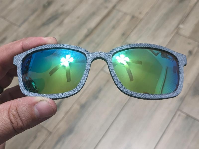 Magnetic sunglass attachment