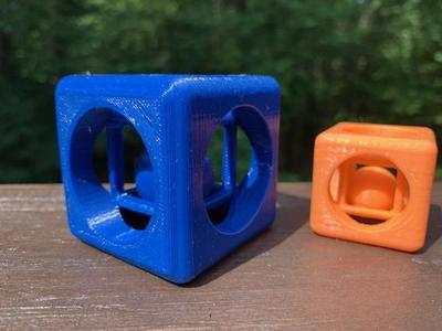 Ball in a box in a box