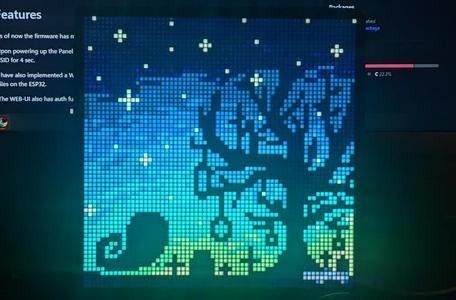 HUB75 Pixel Art Display Case