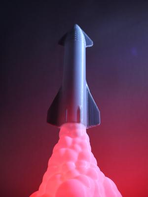 Starship Lift Off/Blast Off Rocket SpaceX