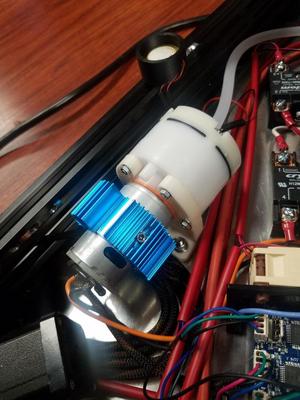 Air pump mount (Berd Air style pump)