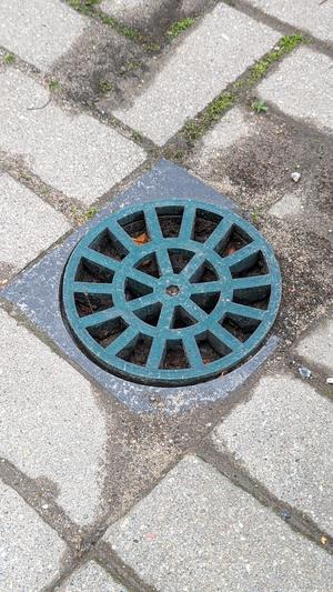 Surface water drainage collector hole cover