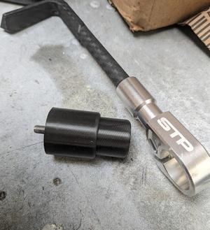 Triumph Daytona 600 (2004-2006) Bar End adaptor for 22mm Front Brake Guard
