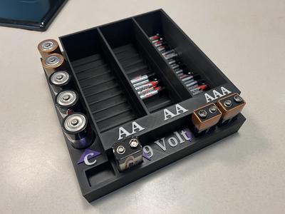 Battery Tray for drawer