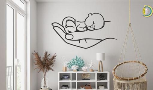 Babies Silhouettes Wall Art