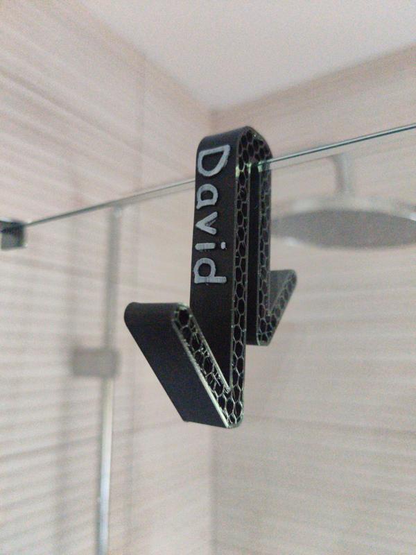 Double Shower Towel Holder