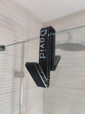 Double Shower Towel Holder