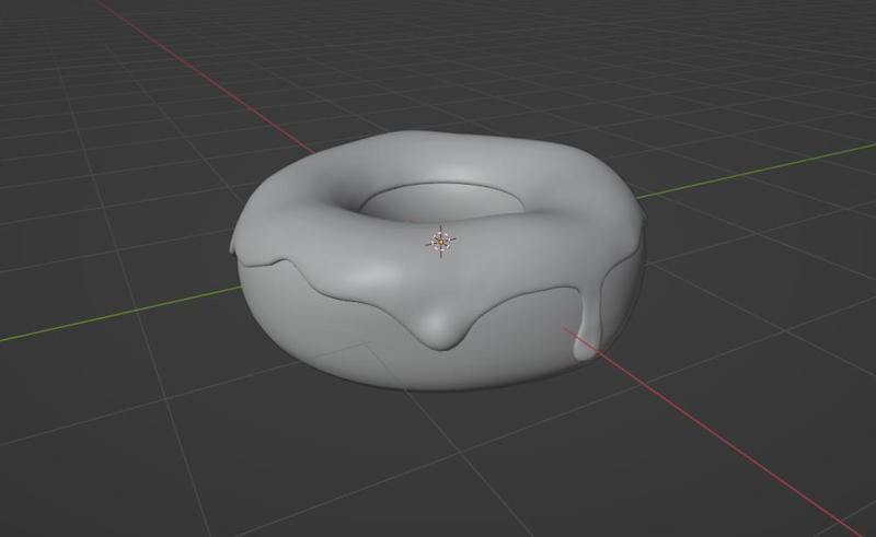 donut from the Blender tutorial