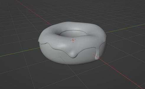 donut from the Blender tutorial