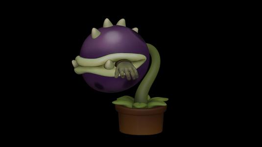 Carnivorous Plant - Planta Carnívora  PLANTS VS ZOMBIES