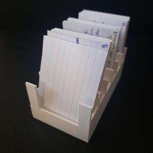 Karteikartenhalter A8 - Index Card Holder A8
