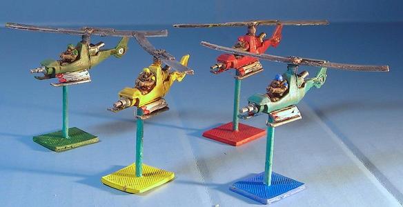 Thunder Road Gyrocopters painted