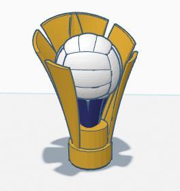 Volleyball trophy