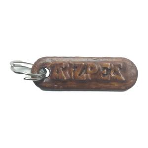 AIZPEA Personalized keychain embossed letters