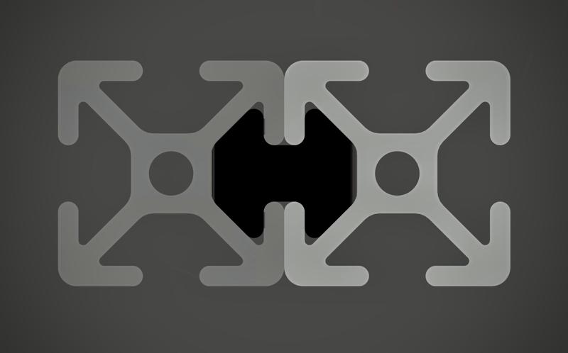 Side Joiner for Aluminum Extrusion