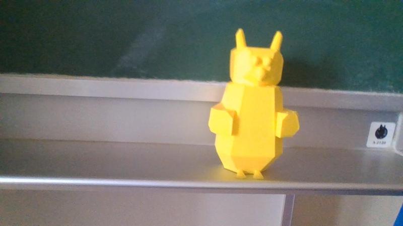 Pikachu, low powly