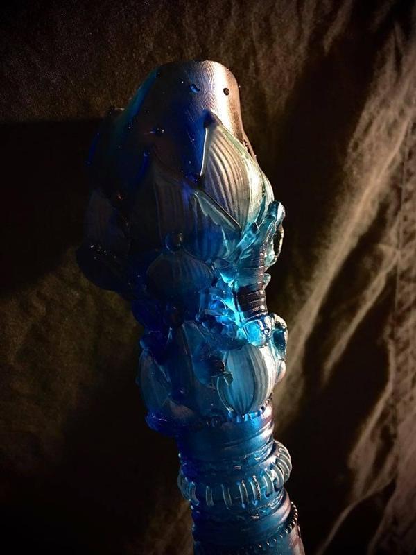 Ornamental Shakuhachi Flute - Pre-supported STL