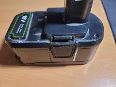 Ryobi battery clip