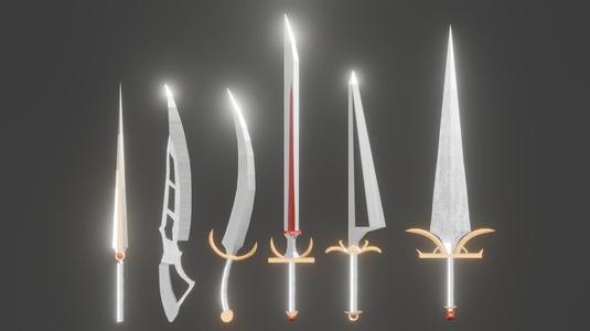6 sword design