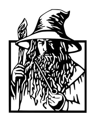 Gandalf Lord of the Rings Wall Art