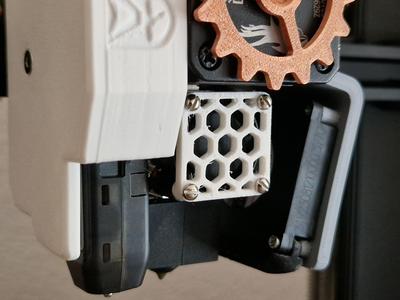 Creality Ender 3 v3 se Hotend Fan Cover Honeycomb