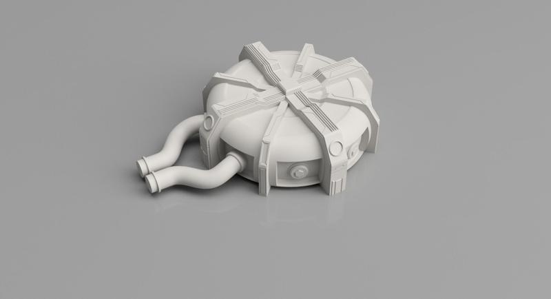 Modular Pipe system - Liquid container