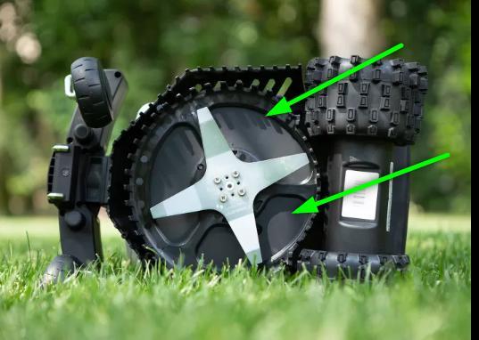 Ambrogio Grass shaker disc and protection