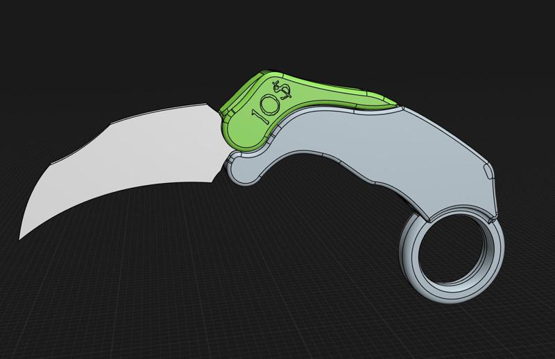 reate exok claw knife