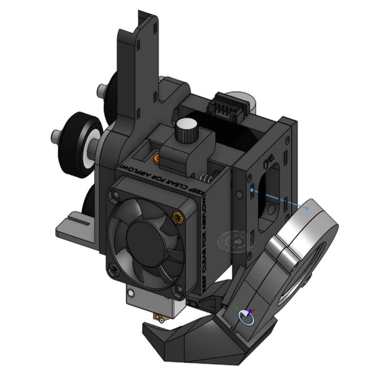 rye. E3D Hemera CR10/S/Ender3 Mount V6 &Volcano 5015 & EZABL