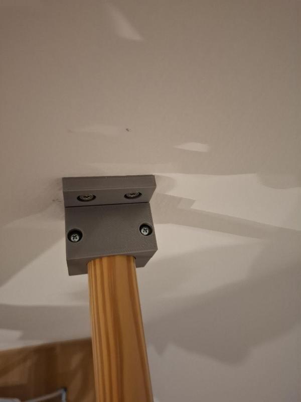 Clothes Rail / Curtain Rack Holder