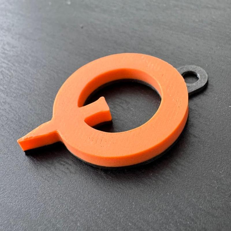 Quakecon Logo Key Chain