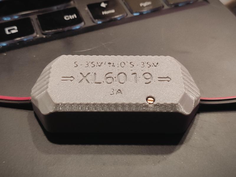 Enclosure for XL6019 Adjustable Boost Buck Module DC-DC