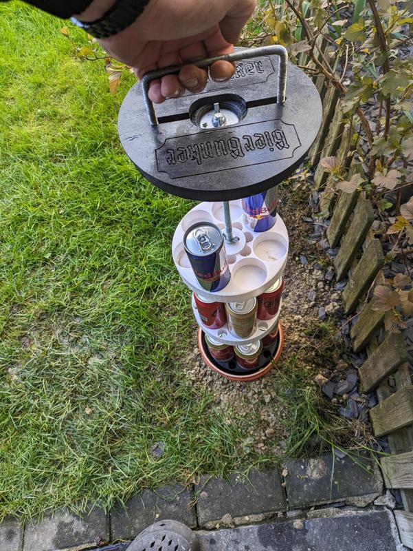 Bier Bunker / Beer Bunker / Bier Garten / Beer Garden / Bier Keller / Beer basement, cellar