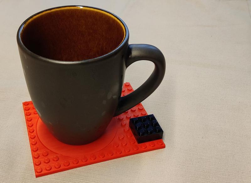 LEGO compatible Brick Coaster, Untersetzer