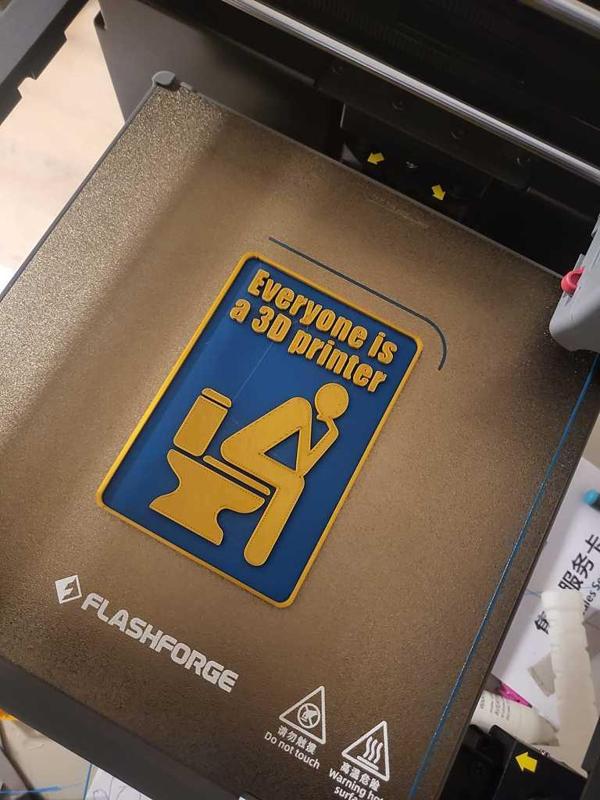 Everyone is a 3d printer