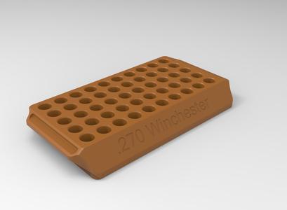 .270 Winchester Reloading Block
