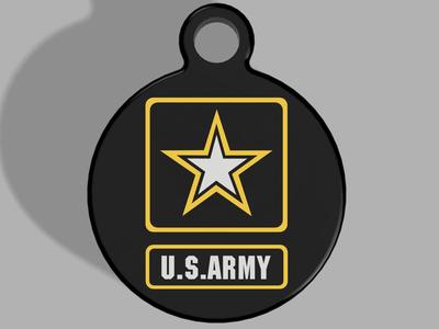 United States Army Keyring