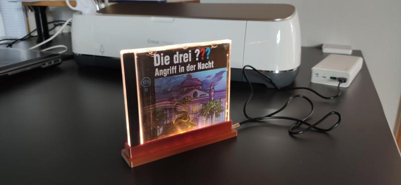 CD Retro Lamp / Compact Disk Lamp