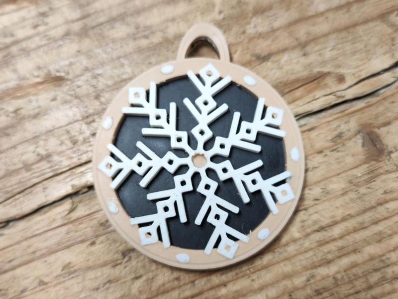 Snowflake ornament 
