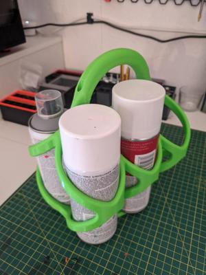Spray Paint 6 Pack Holder - Splitted for MK3/4