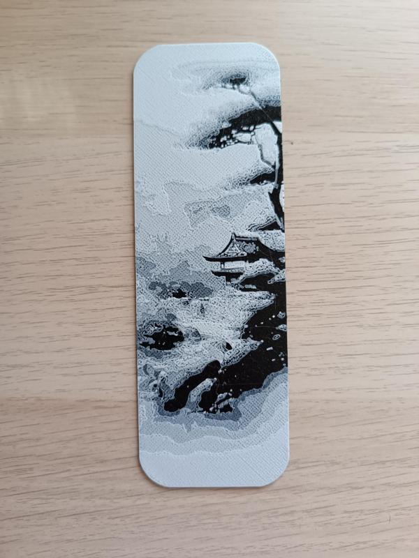 Temple Japan Abstract Bookmark