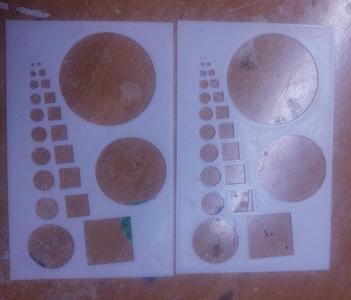 Hole size calibration