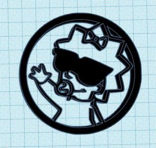 the simpsons Magie wall art