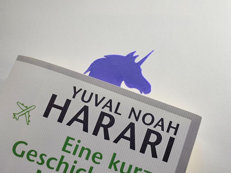 Unicorn - Bookmark for Fantasy Novels